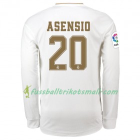 Fußballtrikots Real Madrid Marco Asensio 20 2019-2020 Langarm Heimtrikotsatz kaufen